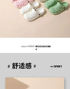 Womens House Slippers Casual Garden Clogs Outdoor Wide Toe Shoe for Ladies Men Sandalia Non Slip Indoor Outdoor Shoes