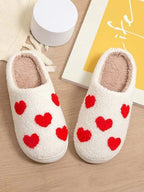 Women's Slippers, New Winter Design, Caring Warmth, Thick Plush Home Anti-Slip Slippers