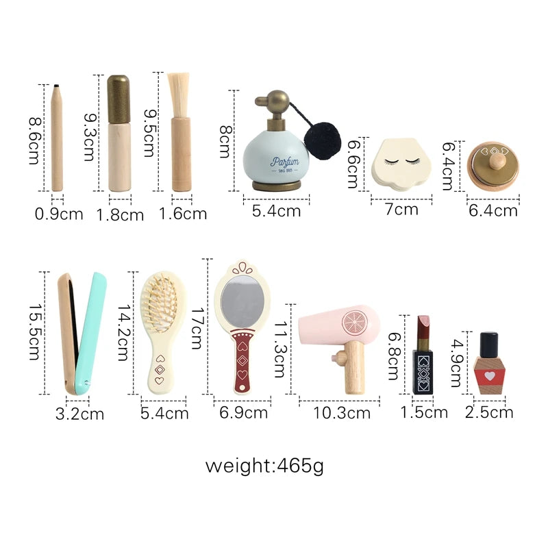 Simulation Cosmetics Set Kids Play House Toys Simulation Make up Lipstick Nail Paint Educational Toys Pretend Makeup Girls Game