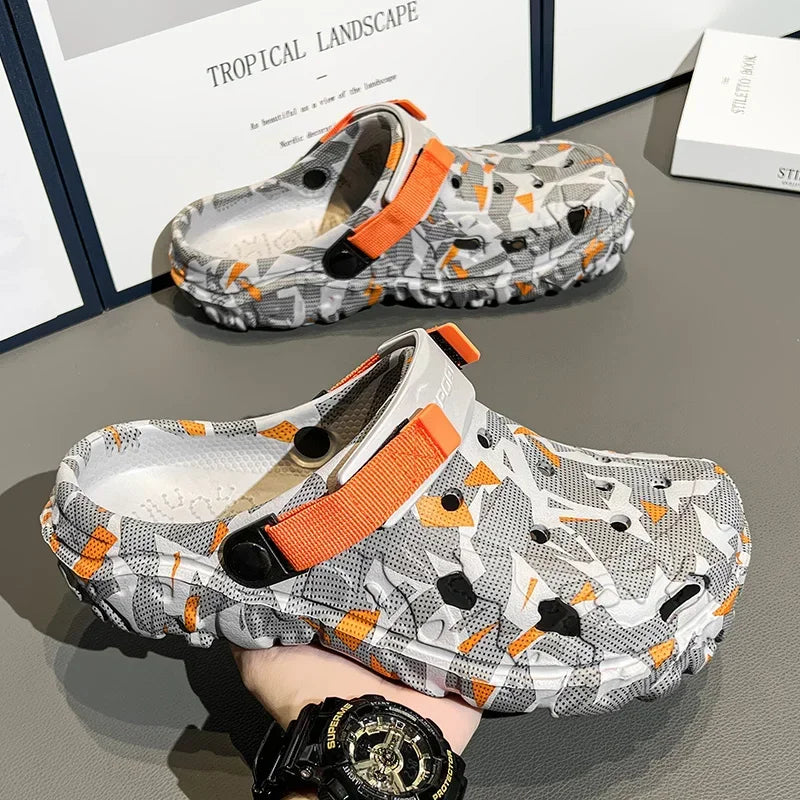 Slippers Mens Summer Shoes Casual Non-slip Wear-resistant Sandal Comfortable High Quality Beach Outdoor Slippers for Men