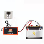 12V Car Battery Charger 3-20A Lead-acid Batteries Charger Fast Charging Car Motorcycle Battery Charger ABS Car Accessories