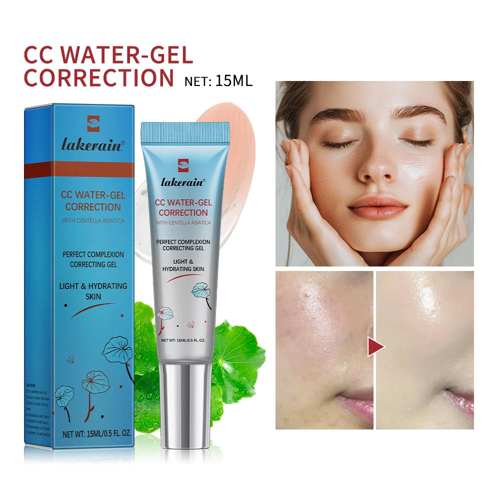 3Colors CC Cream Liquid-Based Full Coverage Cream Waterproof Long-Lasting Correct Redness Foundation erborian Korean Cosmetics
