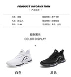 Men's sports shoes 2025 summer new sports trendy shoes anti slip casual running shoes breathable and comfortable white shoes