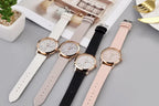 Women Watches Brand Luxury Fashion Ladies Watch Leather Watch Women Female Quartz Wristwatches Montre Femme Reloj Mujer