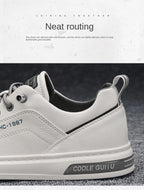 New Shoes for Men  Comfortable Flat Men's Casual Shoes Outdoor Wild Men's Sneakers High End Fashion One Pedal Dress Shoes Male