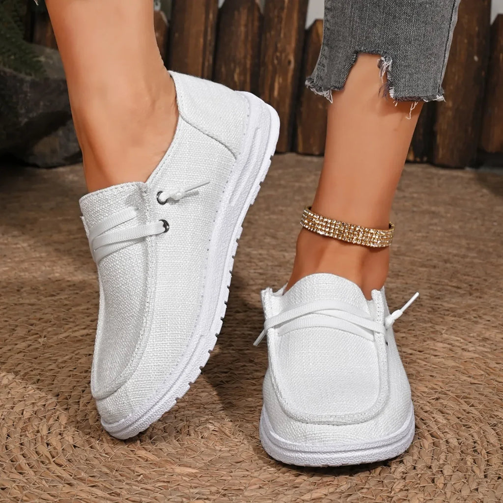 Women Flats Shoes New Summer Casual Breathable Loafers Platform Designer Shoes Slip on Fashion Sneakers Women Zapatos De Mujer