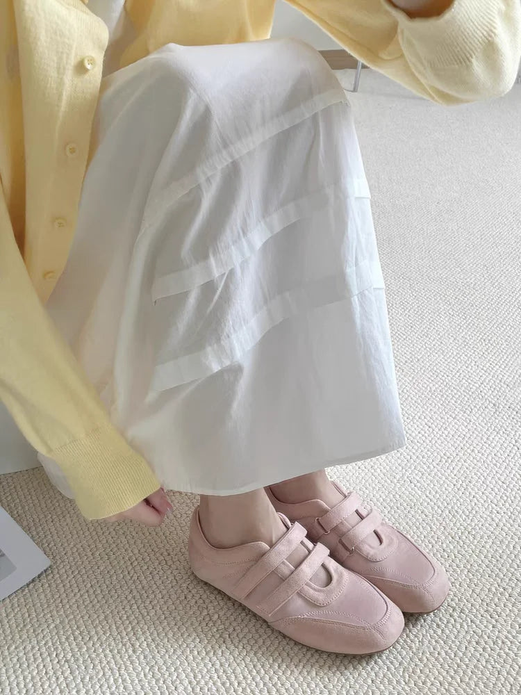 Flats Women's Sports Shoes Fashion Sneakers Casual Shallow Loafers Shoes Walking Ballet Shoes Trend Cozy Zapatillas De Mujer