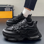 Fashion Shoes For Men White Sneakers Male Platform Walking Shoes Punk Lace Up Outdoor Men’s Outdoor Breathable Sneakers