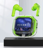 Translation Headphones with Multifunction Touch Screen Smart Wireless Bluetooth Earphone HiFi Audio Quality Business Earbud