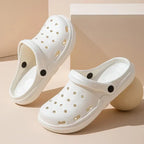 Womens House Slippers Casual Garden Clogs Outdoor Wide Toe Shoe for Ladies Men Sandalia Non Slip Indoor Outdoor Shoes