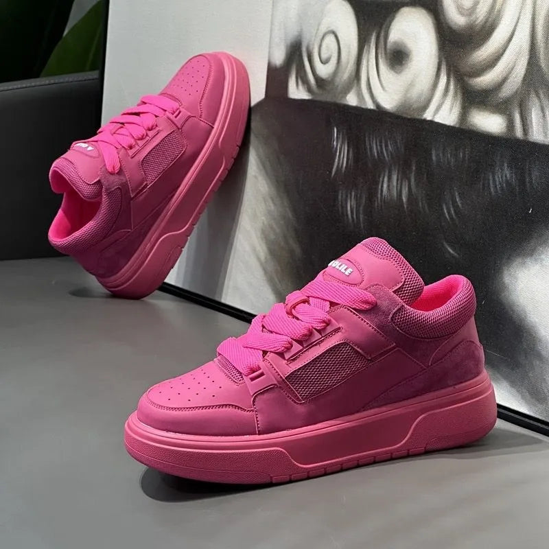 Men's Shoes Autumn 2024 New Breathable Forrest Gump Shoe Trendy Versatile Sports And Leisure Sneakers Man Heightening Dad Shoes