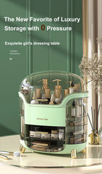 Cosmetics Storage Box Makeup Display Shelf Desktop Dressing Table Jewelry Organizer Box Bathroom Lipstick Skin Care Product Rack