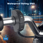 48W Quick Charge PD+QC3.0 Phone Charger Motorcycle USB Socket Waterproof Handlebar Mounting Bracket 12V-24V Power Adapter