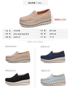 2023 Spring Women Flats Shoes Platform Slip On Flats Woman Sneakers Female Suede Ladies Tenis Loafers Moccasins Casual Shoes