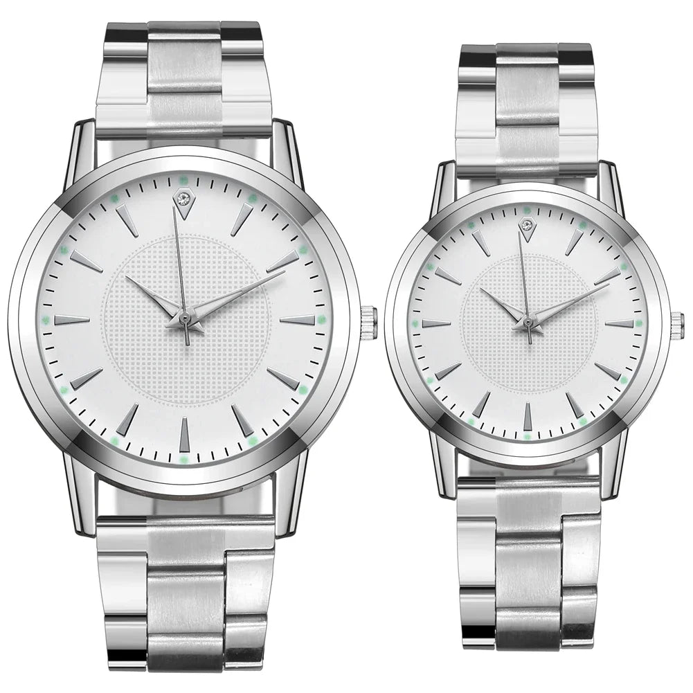 Fashion Couple's Watches Men Women's Business Watch Casual Minimalist Versatile Women Quartz Wristwatches