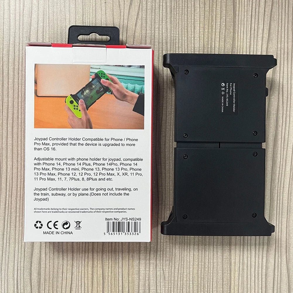 Small Handle Mobile Phone Holder Adjustable Left And Right Handle Holder Accessories Supports Android for Switch/Switch OLED