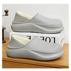 2025 New Men's Slippers - Warm, Thick Soles, Anti-Slip Design, Extra Soft and Comfortable, Wear-resistant Indoor Shoes