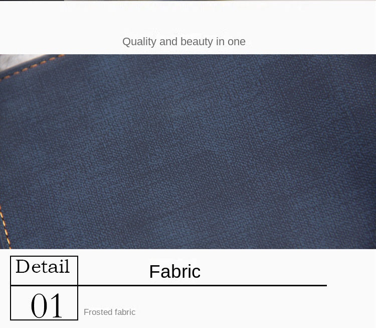 Men Wallet PU Business Foldable Wallet Luxury Billfold Slim Hipster Credit Card Holders Inserts Coin Purses Vintage Walltes