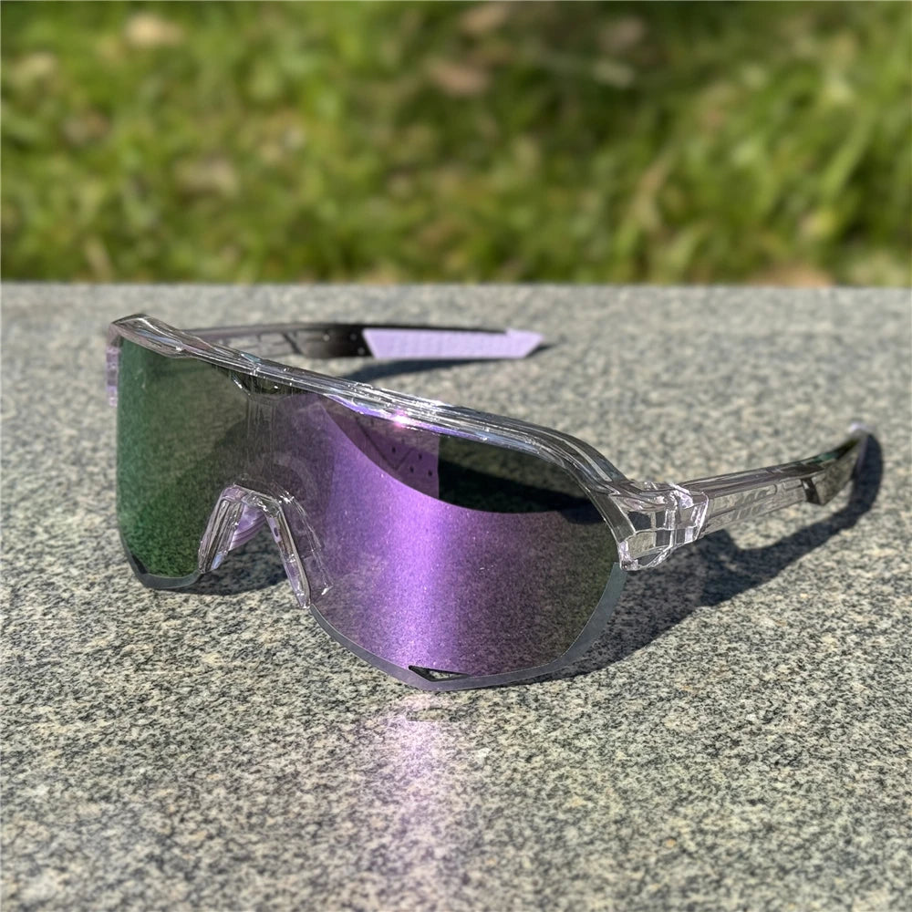 100 Cycling Sunglasses UV400 TR90 Sports Bicycle Glasses MTB Mountain Bike Fishing Hiking Riding Eyewear for Men Women sport