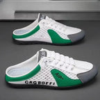 Summer Men's Half Slippers Trendy New Casual Shoe Light Walking Flats for Men Non Slip Sneaker Hot Sale Man Shoes Zapatos Hombre