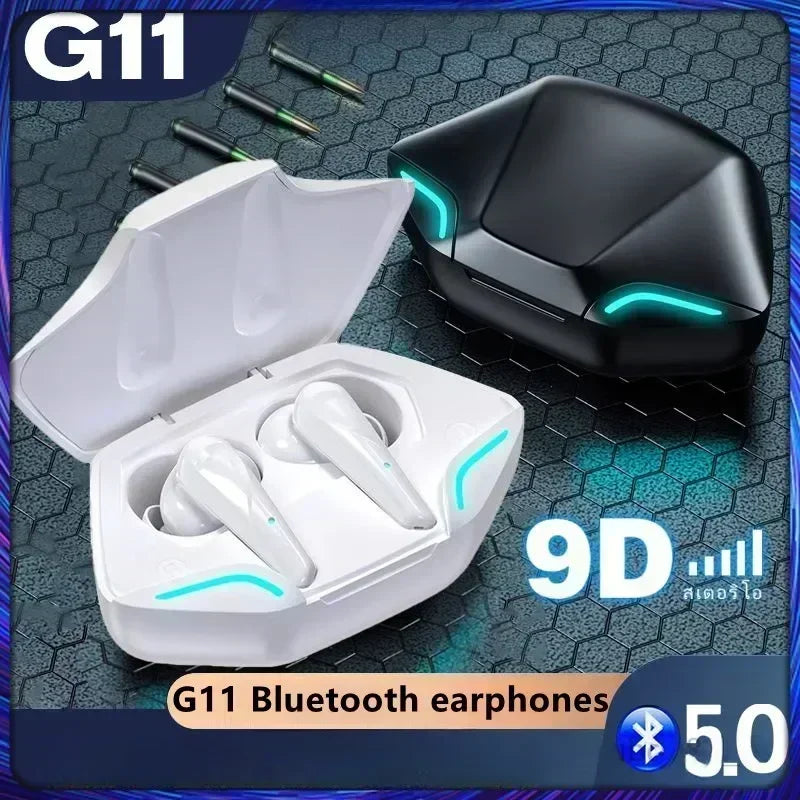 Original Wireless Headphones Game Bluetooth Headphones with Microphone Noise Reduction High Fidelity Bass Earphones