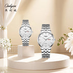 New ONLYOU High Quality Luxury Couple Watches, Original Stainless Steel Watches for Men and Women, Top Brand Couple Watches
