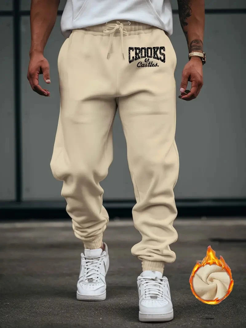 2025 Men's Pants New Autumn Winter Running Joggers Sweatpants Sport Casual Trousers Fitness Gym Breathable Pants