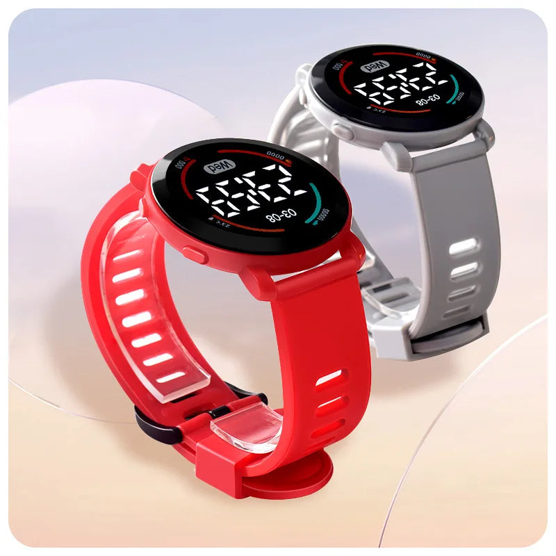 Couple Watches Fashion LED Digital Watch for Men Women Sport Silicone Casual Watch Electronic Clock New Boys Girls Student Clock