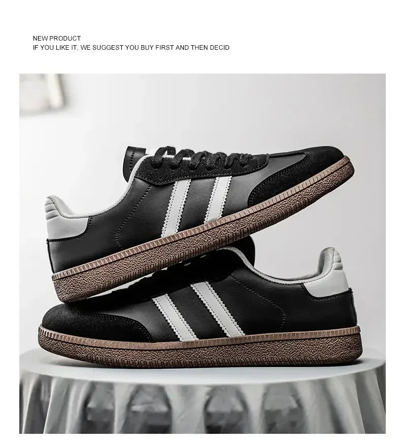 Men's Shoes 2025 Trend Casual Sneakers Comfortable Lace-up Flats Tennis Shoes Breathable Comfortable Walking Joggingshoes