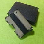 Wallet for Men - Slim Mens Wallet Bifold Wallets Aluminum Credit Card Passport Holder Mens Wallet, RFID Blocking Money Clip Thin