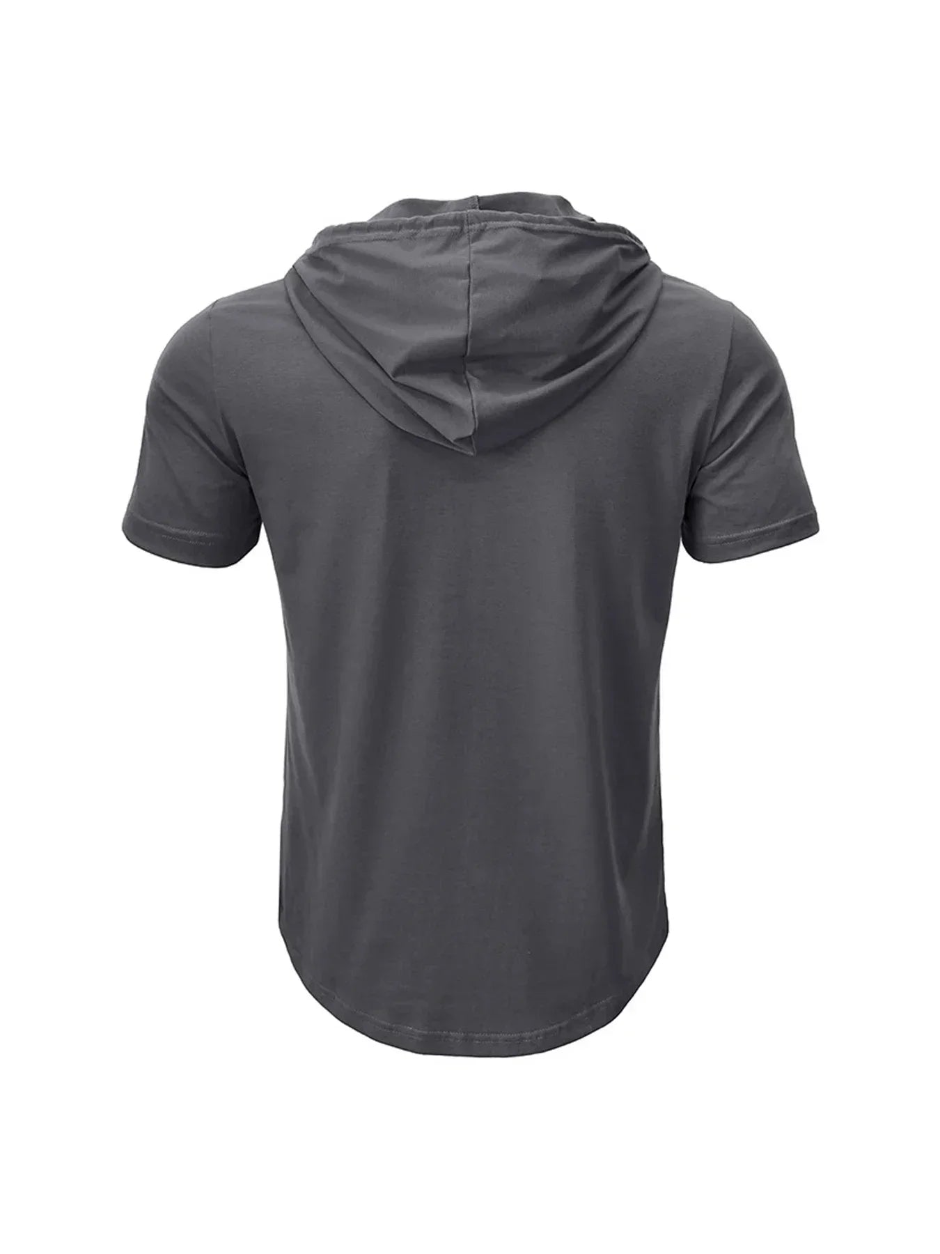 Men's T Shirt Summer Slim Fitness Hooded Short-Sleeved Tees Male Lightweight Hoodie Fitness Breathable Sports Tops