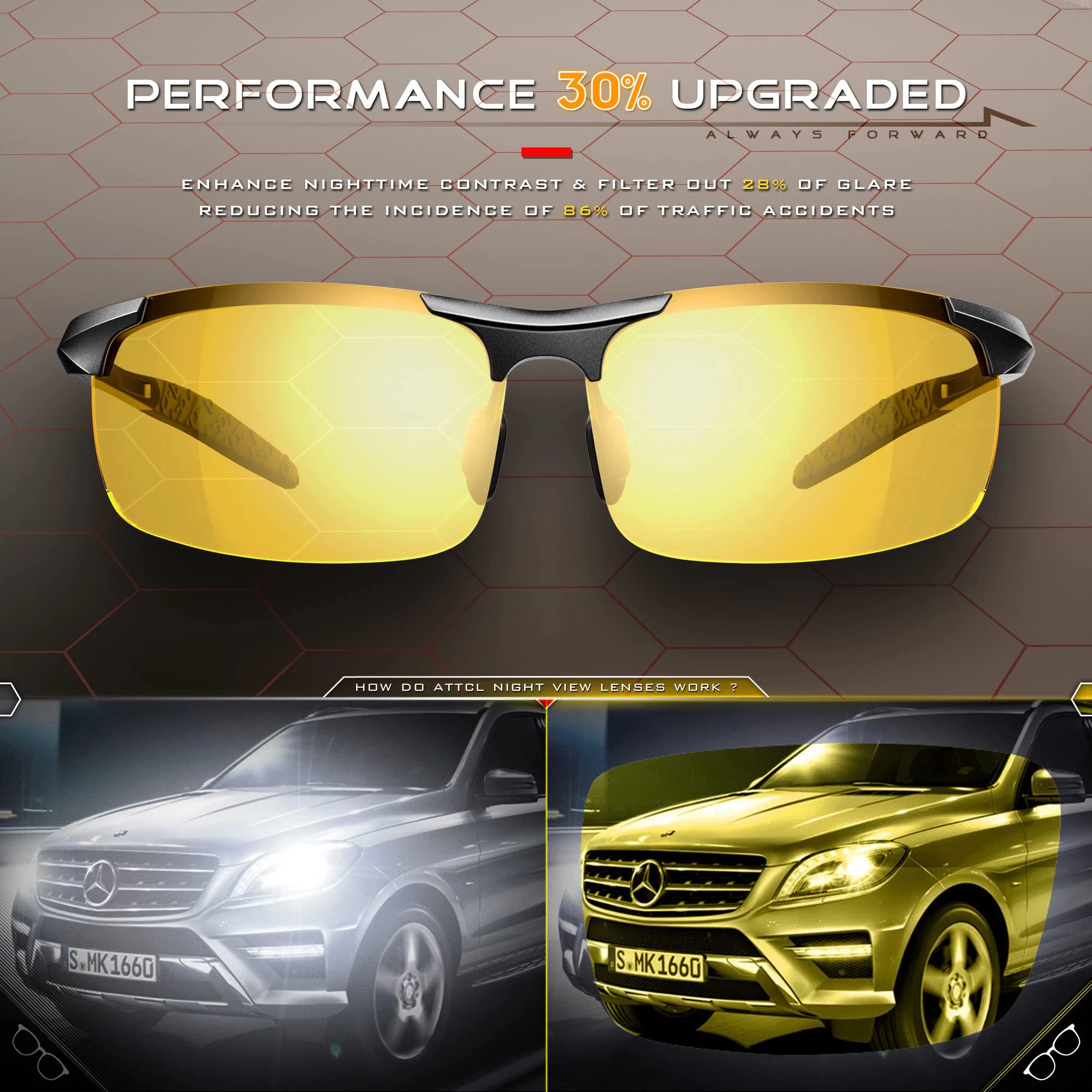 Fishing Sport Sunglasses Men Polarized UV400 Aluminum Rectangle Rimless Sun Glasses Photochromic Night Vision Eyewear