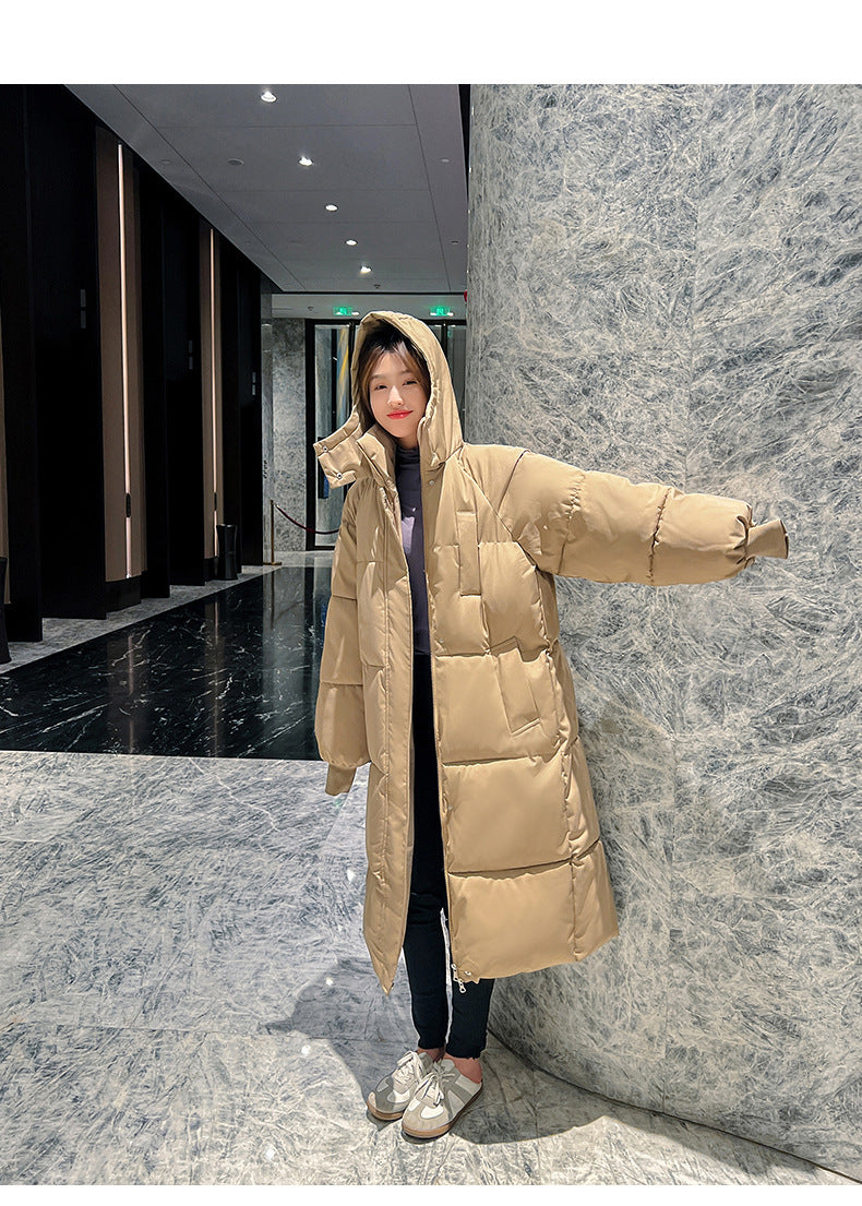 2024 New Winter and Autumn Women White Duck Down Hoodies Puffer Jackets Coats Warm Windproof Black White Coats