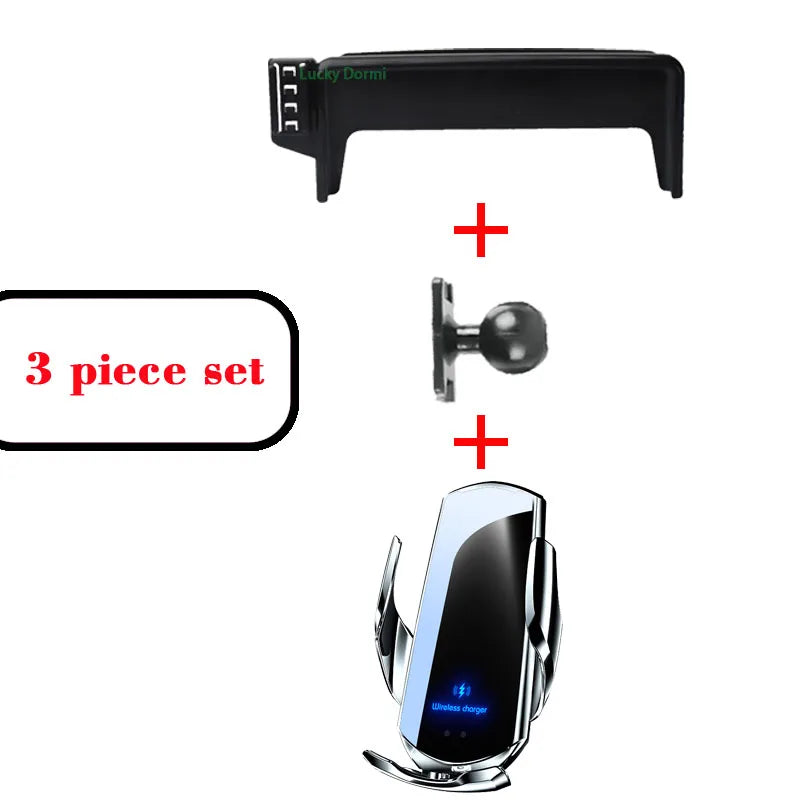 Car Mobile Phone Holder For Ford Mustang Mach-E Rally 2025 2024 Mount MagSafe Bracket Wireless Charger Stand Auto Accessories