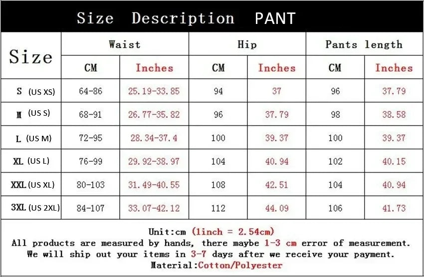 Print Men's Pants Autumn/Winter New Sport Jogging Trousers Fitness Loose Fit Clothing Solid Color Outfit Streetwear Pants