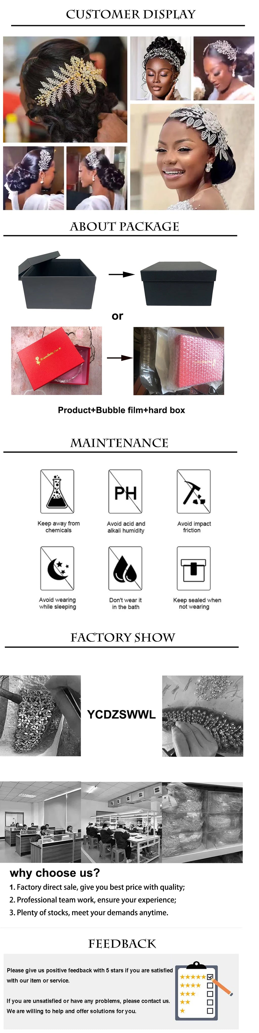 Crystal Headbands Luxury Bridal Crowns Elegant Headwear Prom Hair Wear Wedding Jewelry Cz Tiaras