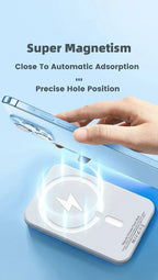 New Magnetic Wireless Power Bank 10000mAh for iPhone 12 13 14 15 Pro Max Portable Charger External Auxiliary Battery Pack