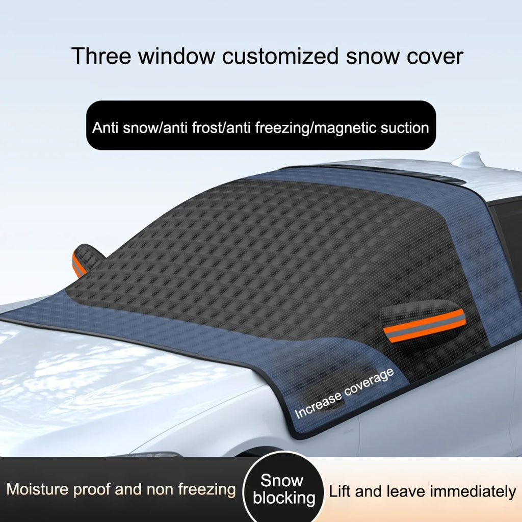 Car Windshield Snow Cover, Frost-Proof & Anti-Freezing Windshield Cover for Winter, Car Window Cover, Winter Car Cover, Windshie