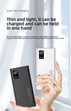 FERISING 20000mAh 66W Super Fast Charging Power Bank  High Capacity Bidirectional Fast Charging Portable