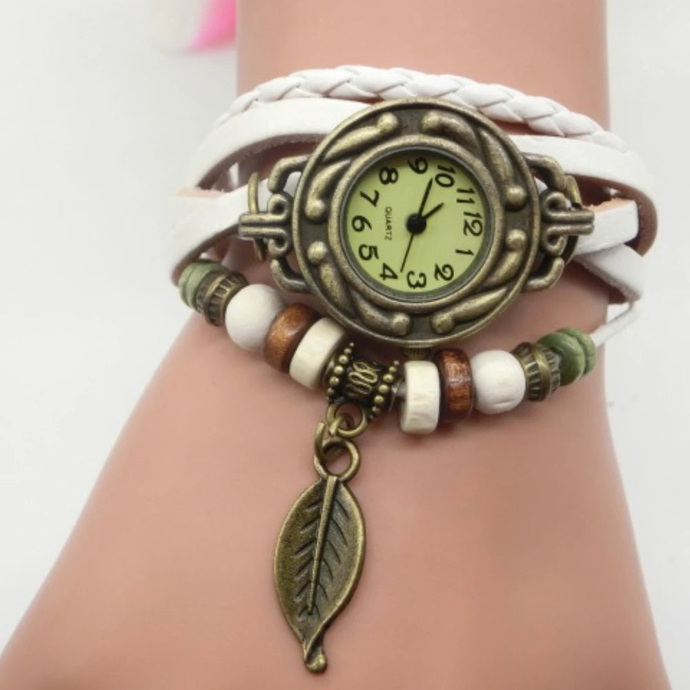 Elegant Ladies Watches Vintage Wristwatches for Women Leather Strap Small Dial Female Quartz Watch Часы Женские Наручные