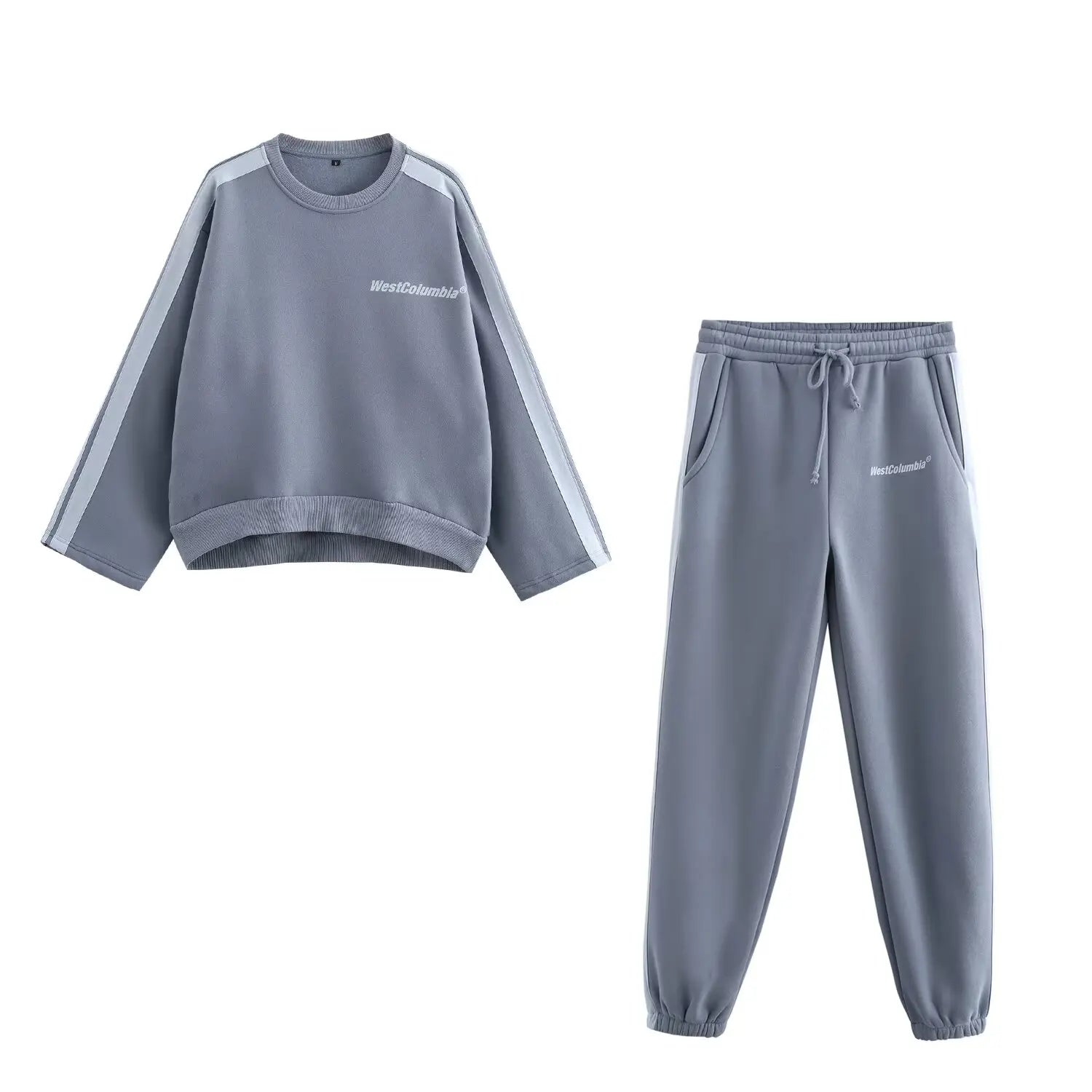 Pants Set Woman Two Pieces Casual Elegant Sporty Printing Long Sleeve Sets Elegant Casual Women's Set Autumn Woman Sets