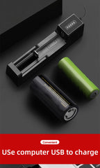 18650 Battery Charger 1 / 2 / 4 Slots Dual For 18650 Charging 4.2V Rechargeable Lithium Battery Charger