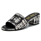 Women's Flats Letter Print Design Versatile Woman's Fisherman Shoes Loafers