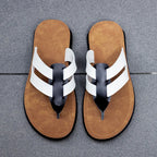 Men's High Quality Sandals Summer Men Shoes Breathable Walking Beach Slippers Outdoor Sandals Casual Fashion Male Filp Flops