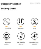 Men's safety shoes are anti smashing, anti piercing, anti-static, anti slip, wear-resistant, and splash proof work shoes