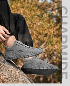 Men's Work Shoes 2025 New Sle Breathable Slip-On Anti-Slip Wear-Resistant Casual Sports Shoes Thick Bottom Labor Protection