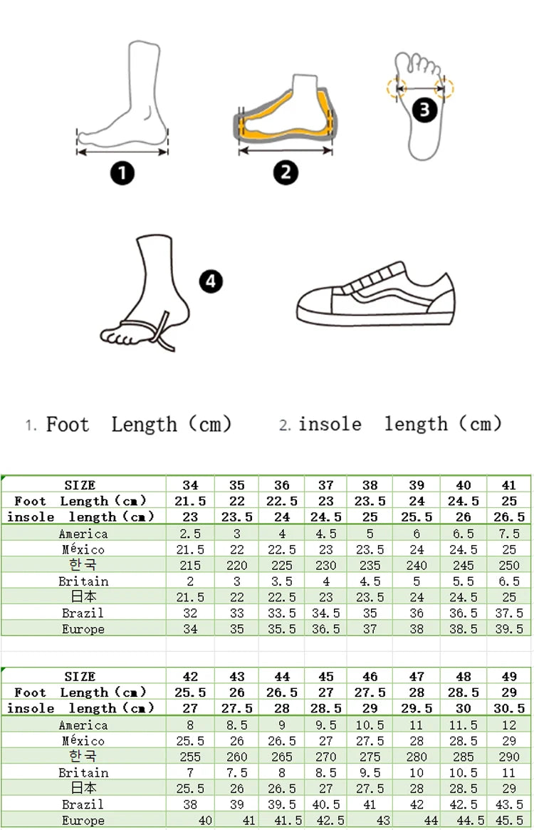 Men's Shoes 2025 Spring New Large-size Outdoor Casual Sneakers Men Thick-soled Trendy Shoes Shock-absorbing Anti-slip