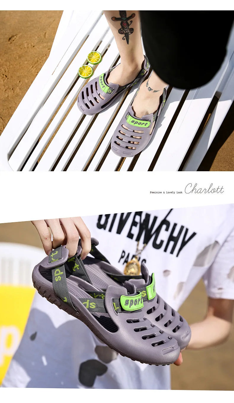 Men Sandals New  Summer Flip Flops Men Outdoor Beach Casual Shoes Cheap Male Sandals Men Shoes Masculina 2023