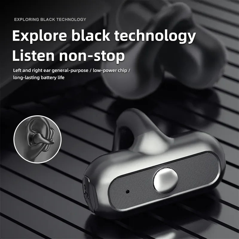 2023 New Wireless Audio Headphones, TWS Microphone, Invisible, Sports, Mini, Stereo, Mono, Ear Hanger, Music, Only One Headset