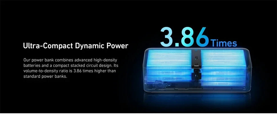 Prime Power Bank 27650mAh 3-Port 140W Max Portable Charger Battery Portable Power Bank Large Capacity 250W for Laptop